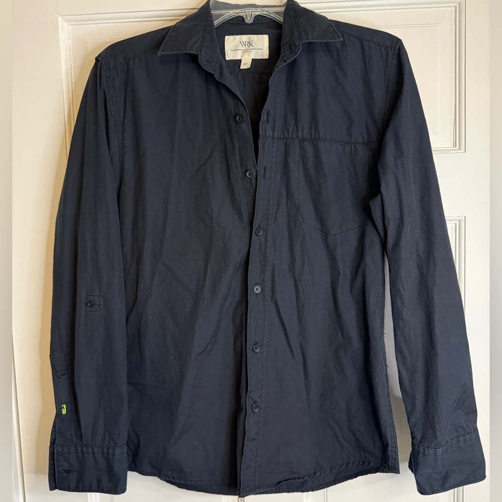 WRK Solid Hudson Reworked Long Sleeve Shirt